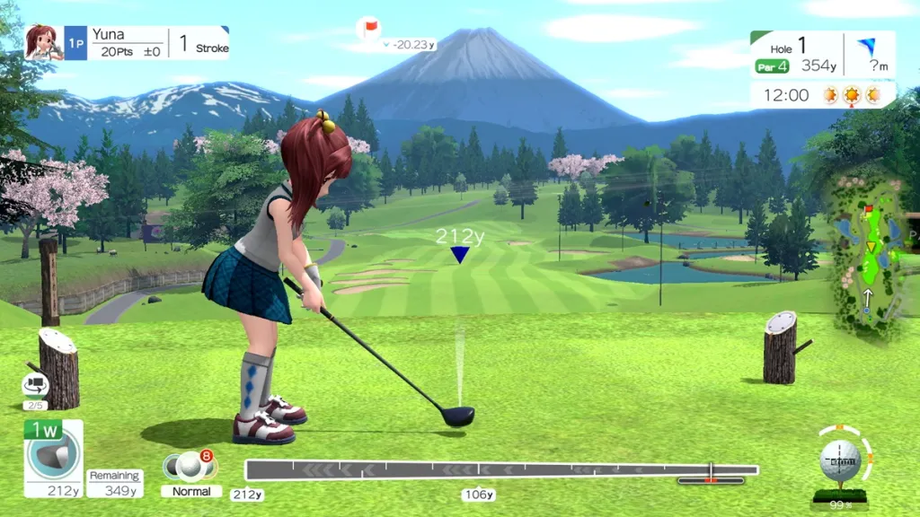 Everybody's Golf Hot Shots Yuna