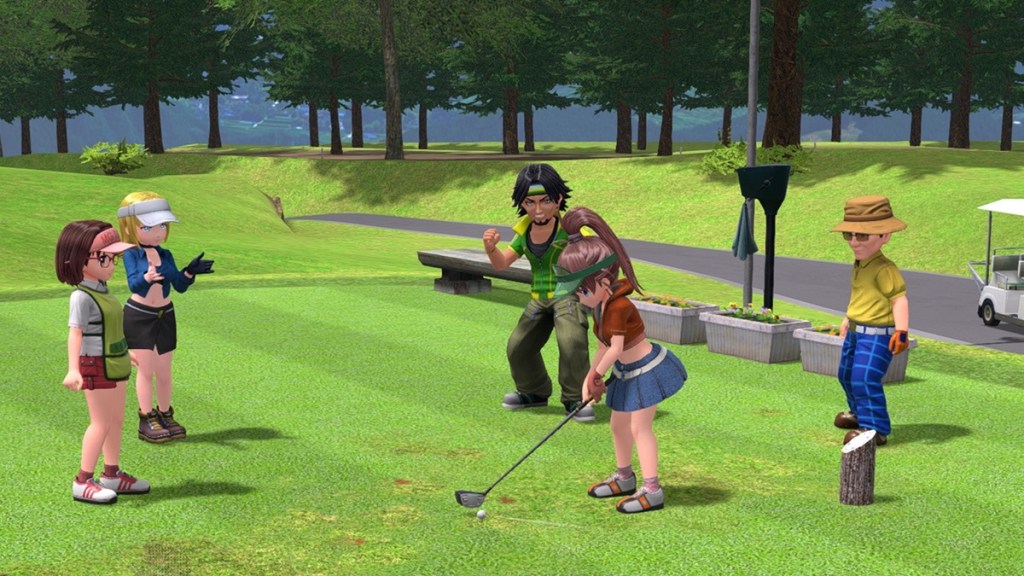 Everybody's Golf Hot Shots multiplayer